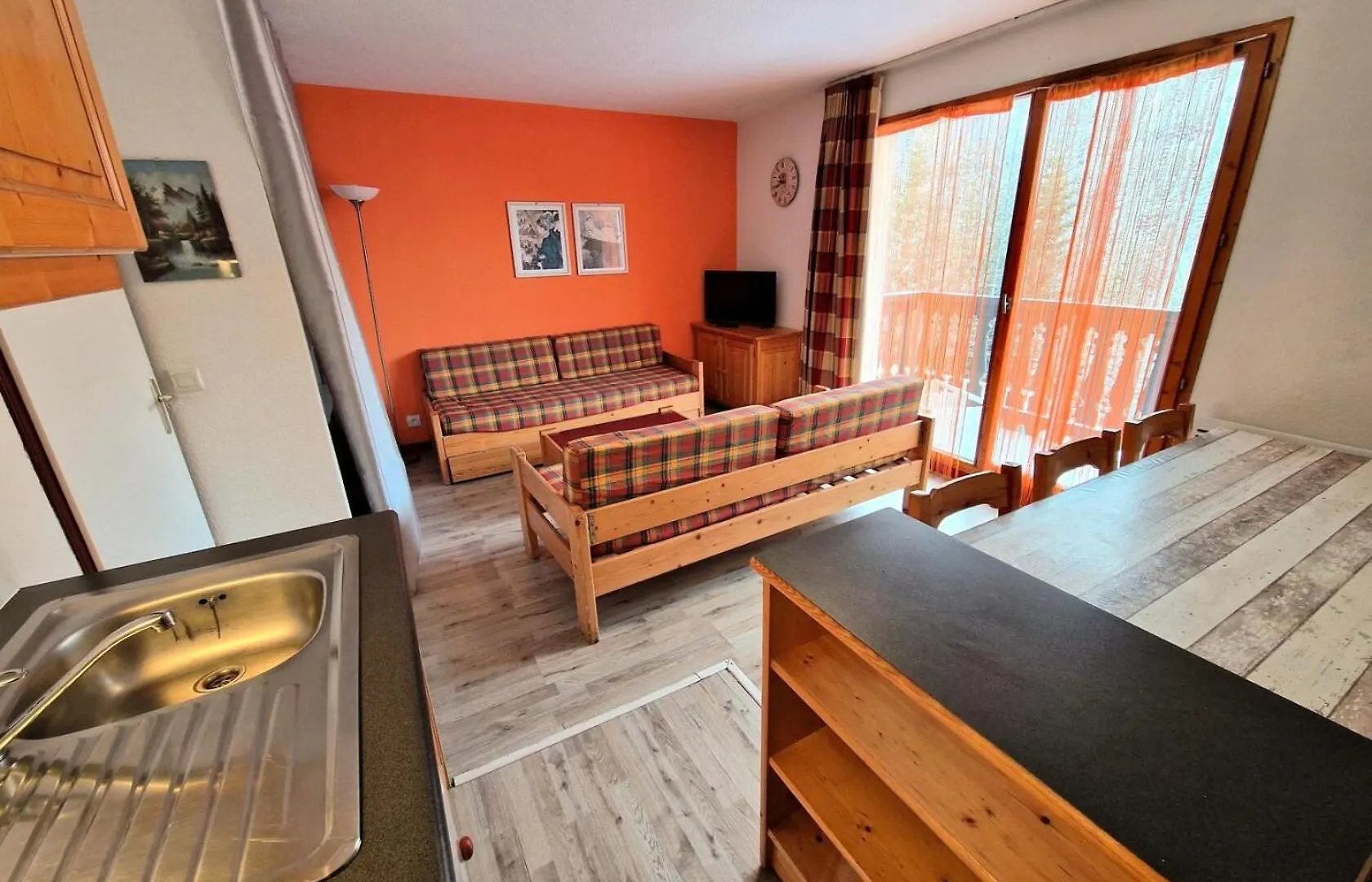 Residence Grand Argentier - 2 Pieces Pour 8 Personnes 09 Modane Apartment